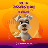Logotipo de XLIV Congreso Nacional AMMVEPE